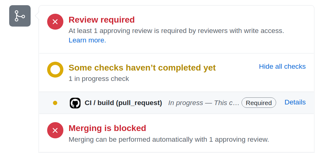 Status check