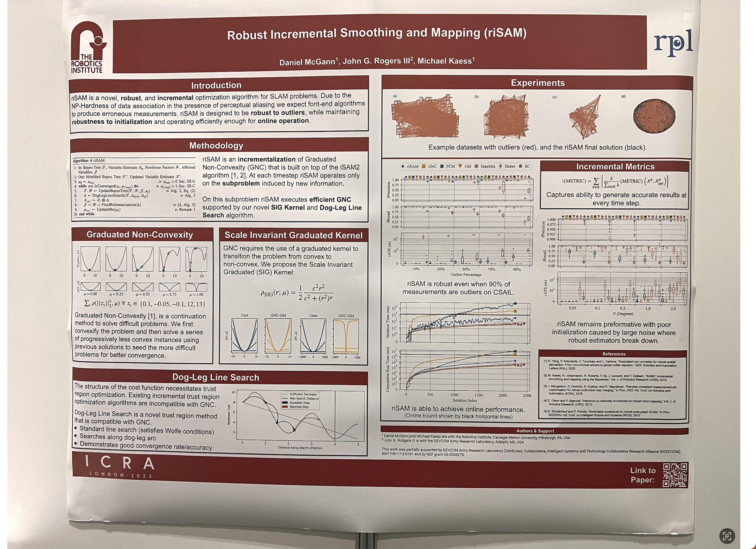 Robust Incremental Smoothing and Mapping (riSAM)